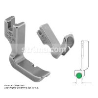 Pol pätka na našívanie kedru pre šijacie stroje, pravá 6.4mm P31C1/4 [12435R 1/4]